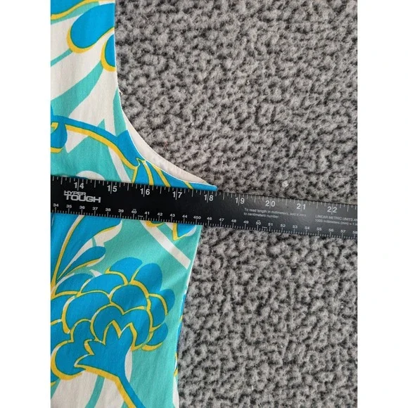 London Times Womens Floral Print Zipper Fit Flare Dress Fuschia Size 10 NWT - Picture 6 of 7